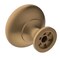 Amerock Amerock Edona Round Cabinet Knob 1-1/4 in. D 1-1/8 in. Champagne Bronze 1 pk BP53005CZ - alternate 2